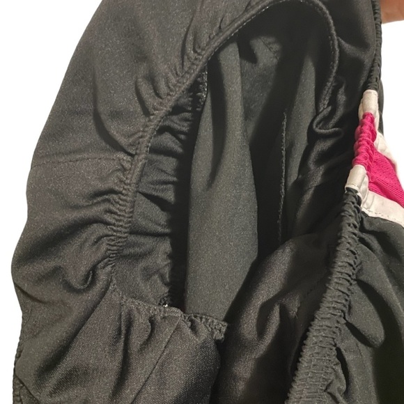 Nike Black and Pink Dri Fit Shorts With Liner Size Medium - Picture 4 of 6